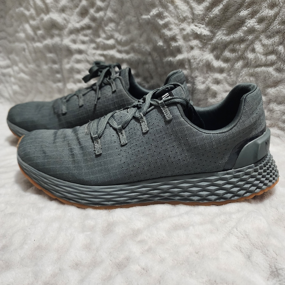 NoBull Ripstop Runner Crossfit Shoes Men 7.5  Green Slate Sneakers Unisex Women9